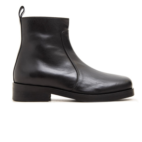 Studio Nicholson Square Toe Boot Black 900 Degli Uberti